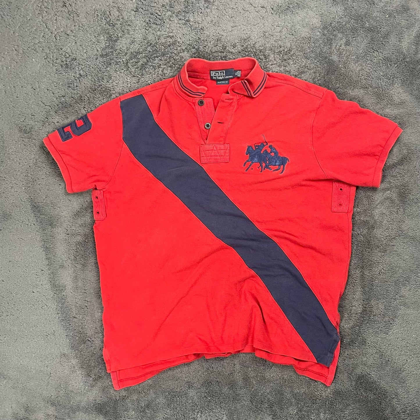 ralph lauren chief keef polo size XL