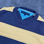tommy hilfiger striped sweater size M