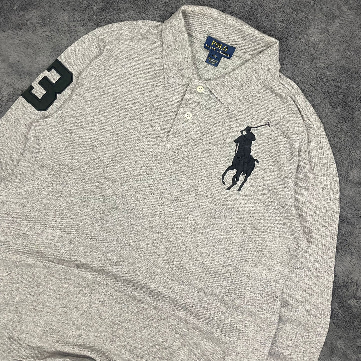 Ralph Lauren Big Pony Longsleeve Polo size M