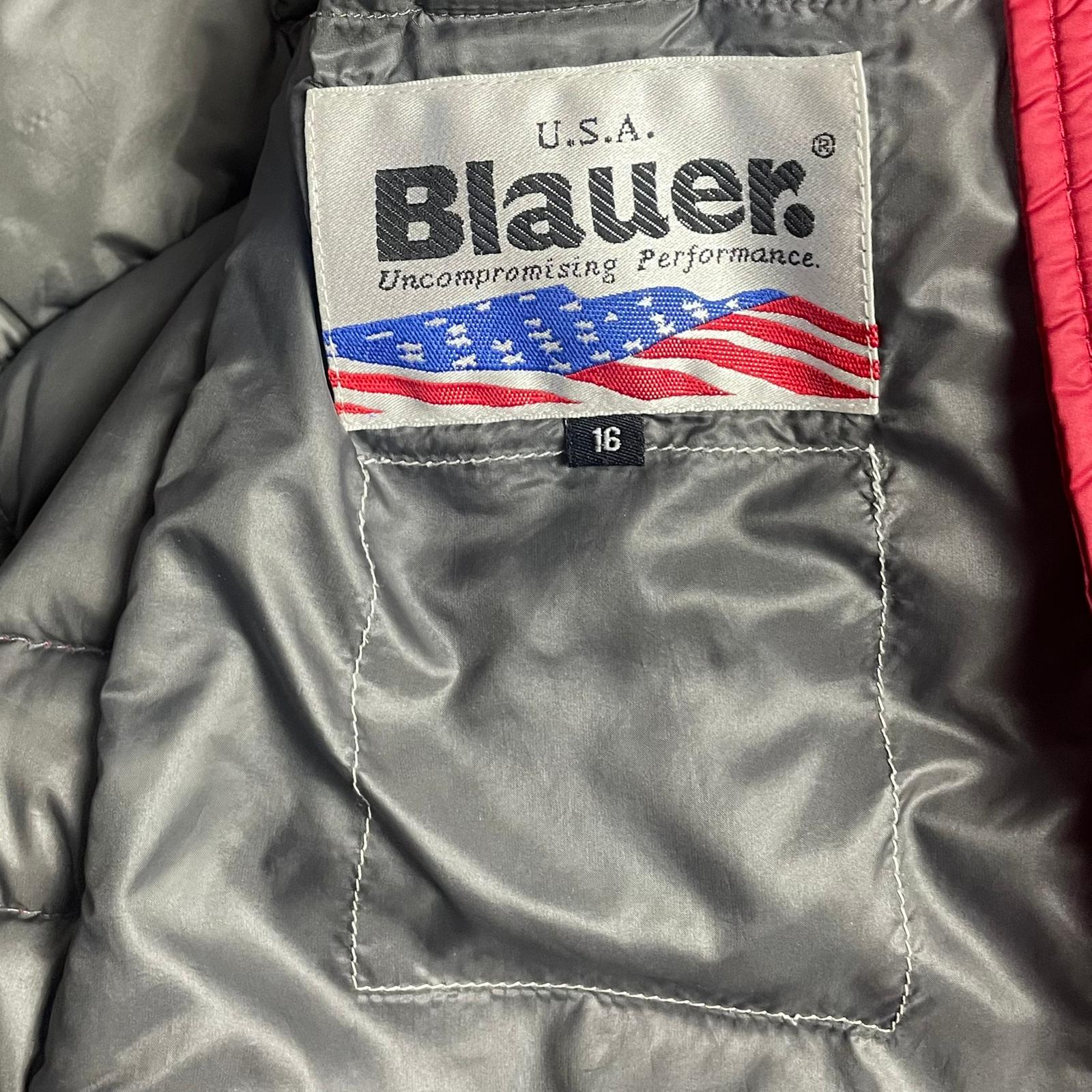 Blauer Pufferjacket size M