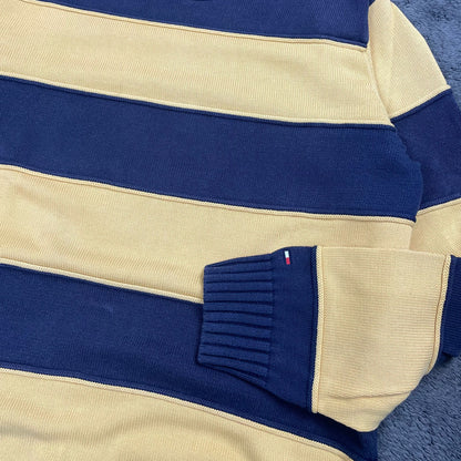 tommy hilfiger striped sweater size M