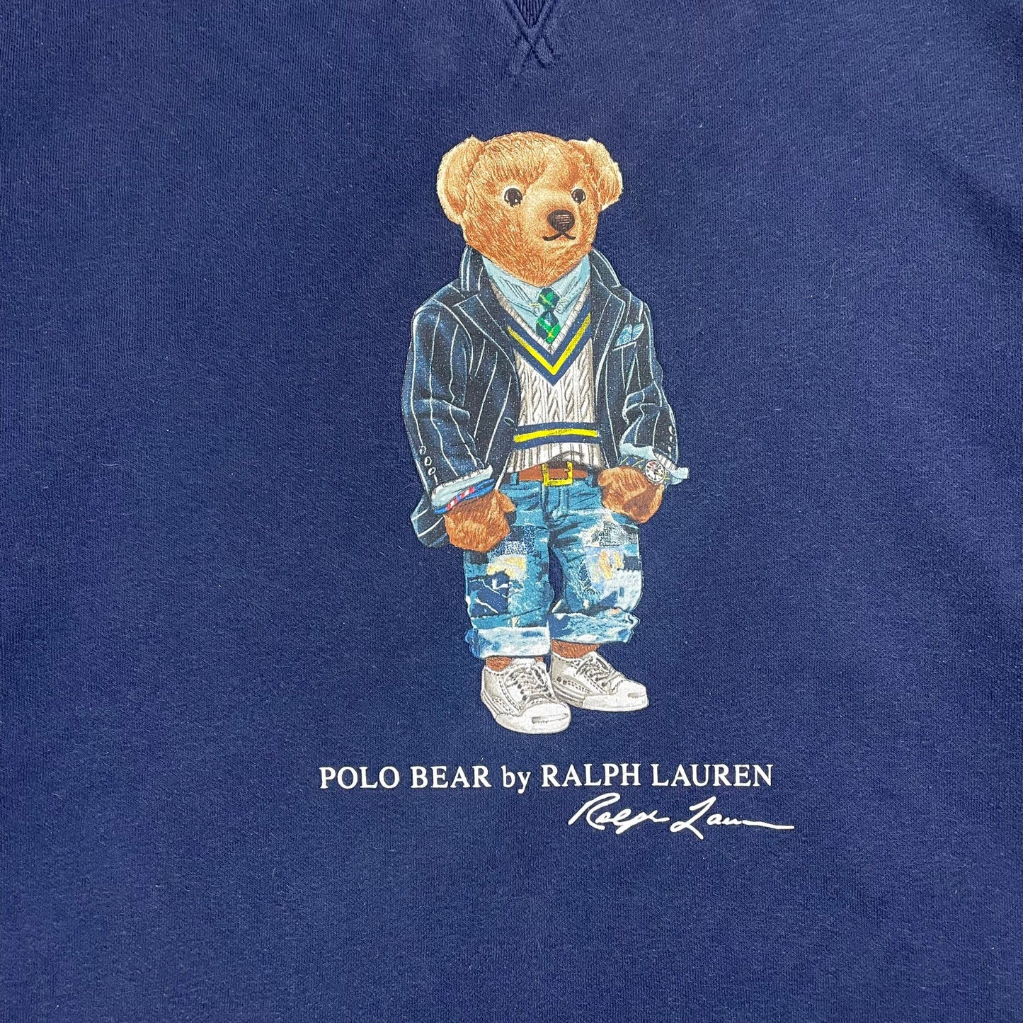 Ralph Lauren Polo Bear Sweater Size XL