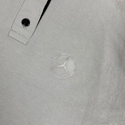 Mercedes Long sleeve polo shirt size M